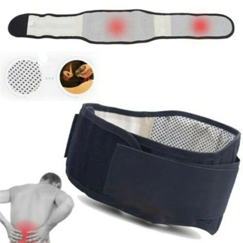 Adjustable Waist Self-heating belt protector Back Waist Support Belt Lumbar Brace Massage Band Health Care.