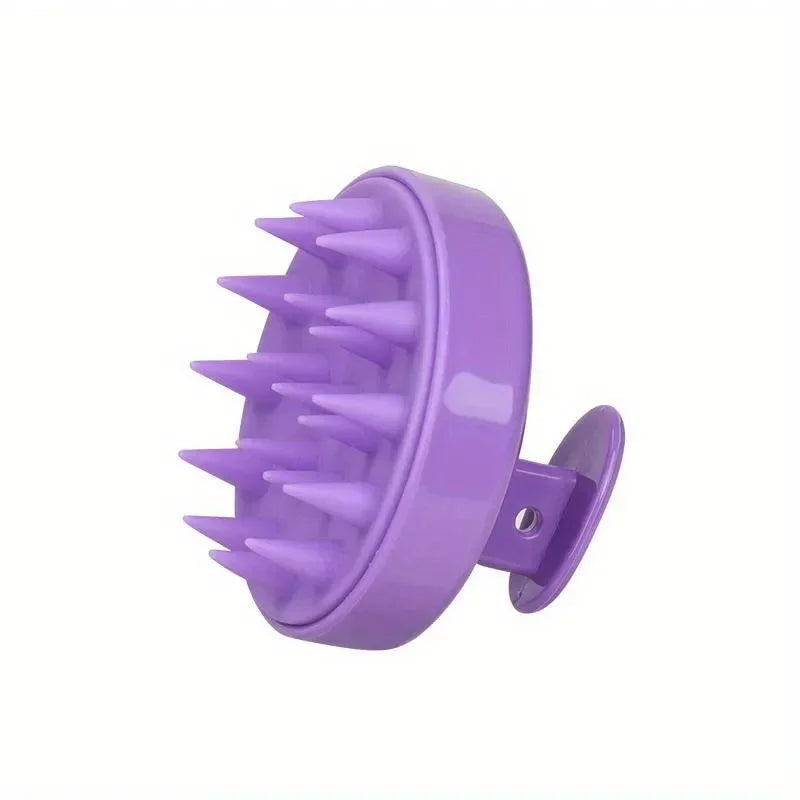 1pc Silicone Shampoo Brush Head Scalp Massage Comb Hair Washing Combs Bath Shower Body Massage Brushes Salon Hairdressing Tools.