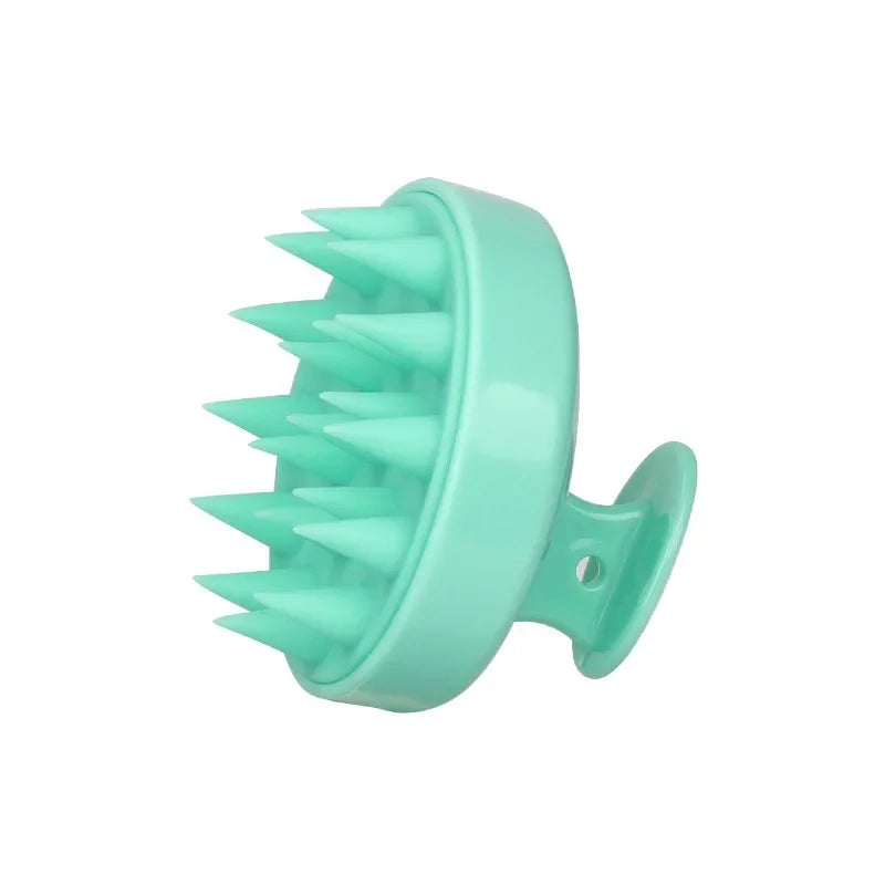 1pc Silicone Shampoo Brush Head Scalp Massage Comb Hair Washing Combs Bath Shower Body Massage Brushes Salon Hairdressing Tools.