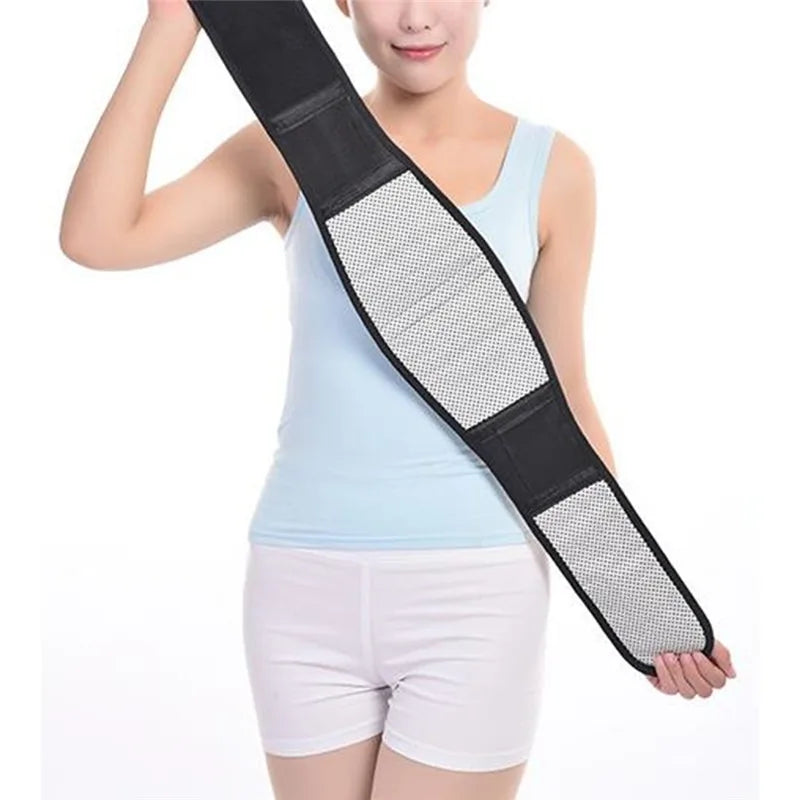 Adjustable Waist Self-heating belt protector Back Waist Support Belt Lumbar Brace Massage Band Health Care.
