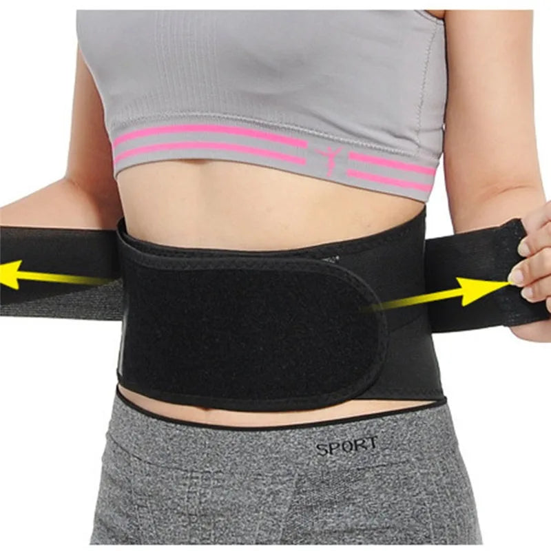 Adjustable Waist Self-heating belt protector Back Waist Support Belt Lumbar Brace Massage Band Health Care.