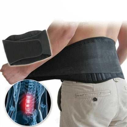 Adjustable Waist Self-heating belt protector Back Waist Support Belt Lumbar Brace Massage Band Health Care.