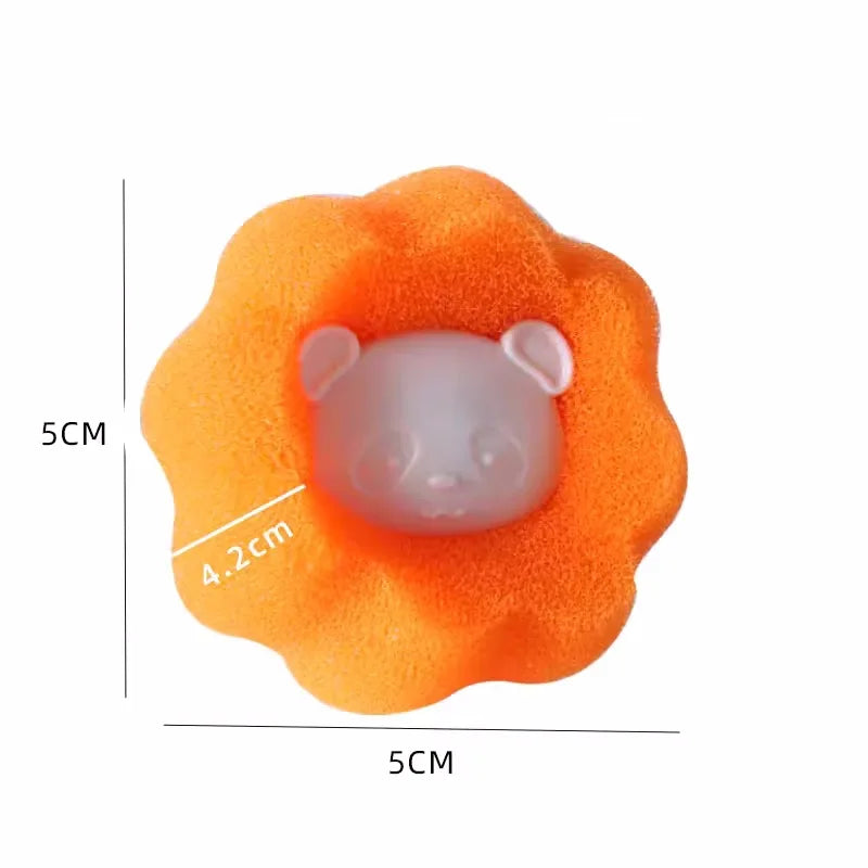 Pet Hair Remover Reusable Ball Wool Sticker Cat Hair Remover Pet Fur Lint Catcher Cleaning Tools Laundry Washing Machine Filter.