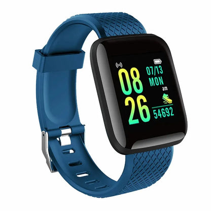 Multifunction Smart Watch For Men Women Kids Message Remind Music Control Sport Step Calories D13 Smartwatch Alarm Clock 116Plus.