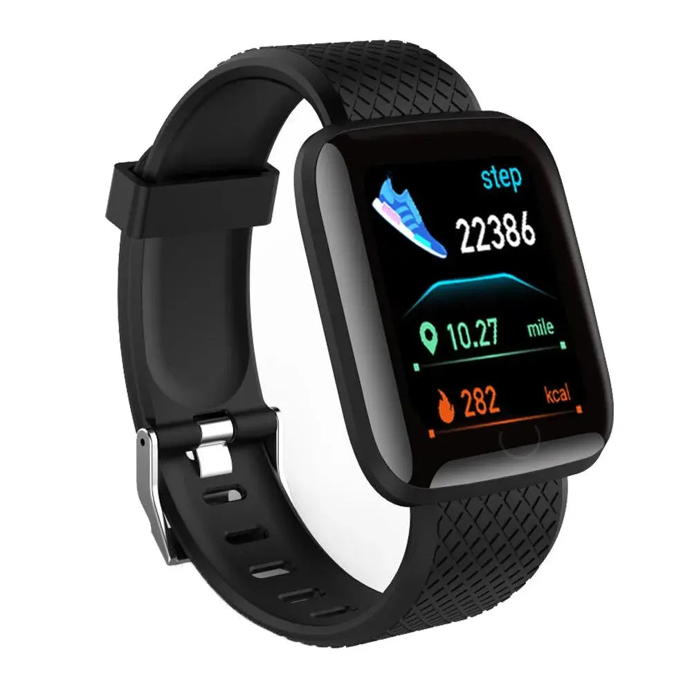 Multifunction Smart Watch For Men Women Kids Message Remind Music Control Sport Step Calories D13 Smartwatch Alarm Clock 116Plus.