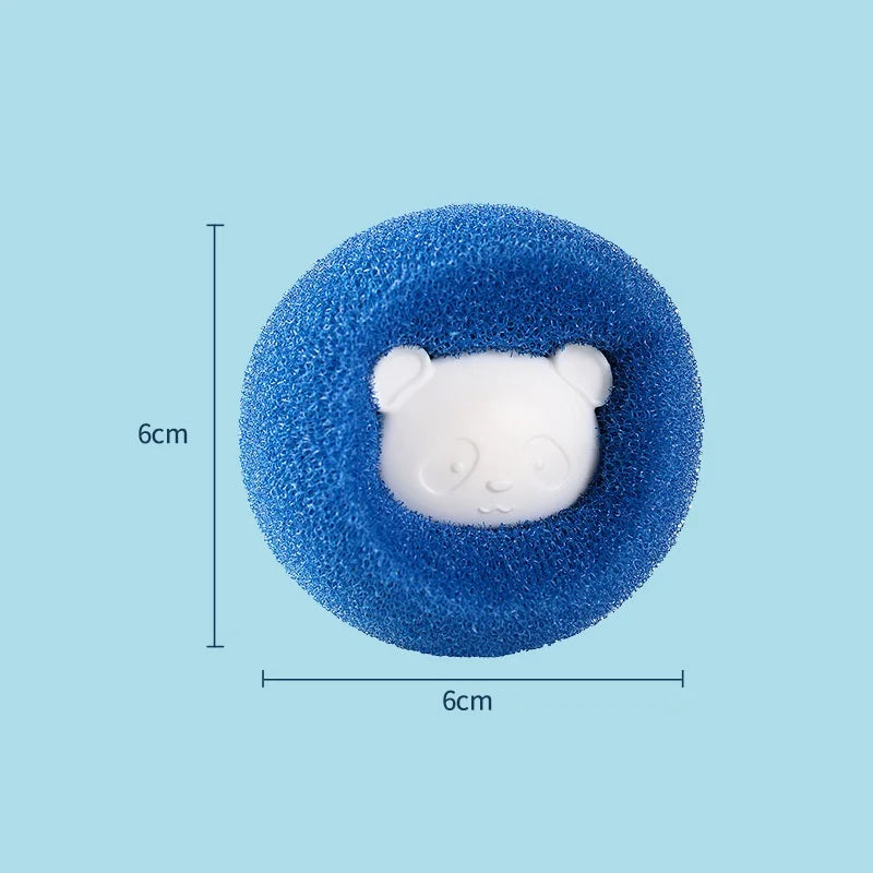 Pet Hair Remover Reusable Ball Wool Sticker Cat Hair Remover Pet Fur Lint Catcher Cleaning Tools Laundry Washing Machine Filter.