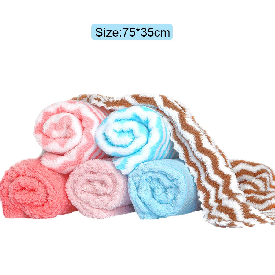 Pet absorbent towel, dog bath towel, strong quick drying large thick bath towel, cat specific bath towel.