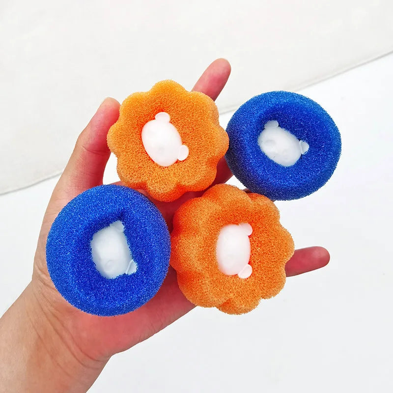 Pet Hair Remover Reusable Ball Wool Sticker Cat Hair Remover Pet Fur Lint Catcher Cleaning Tools Laundry Washing Machine Filter.