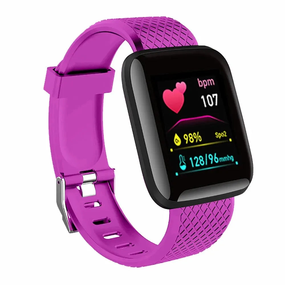 Multifunction Smart Watch For Men Women Kids Message Remind Music Control Sport Step Calories D13 Smartwatch Alarm Clock 116Plus.