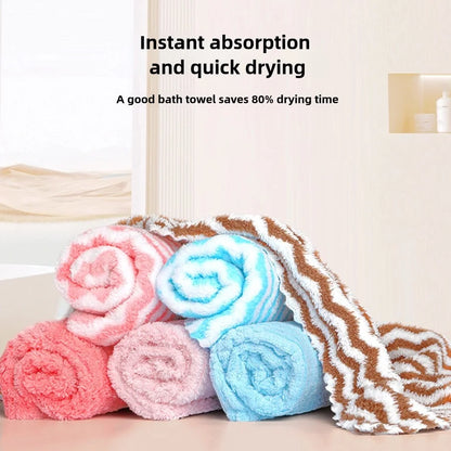 Pet absorbent towel, dog bath towel, strong quick drying large thick bath towel, cat specific bath towel.