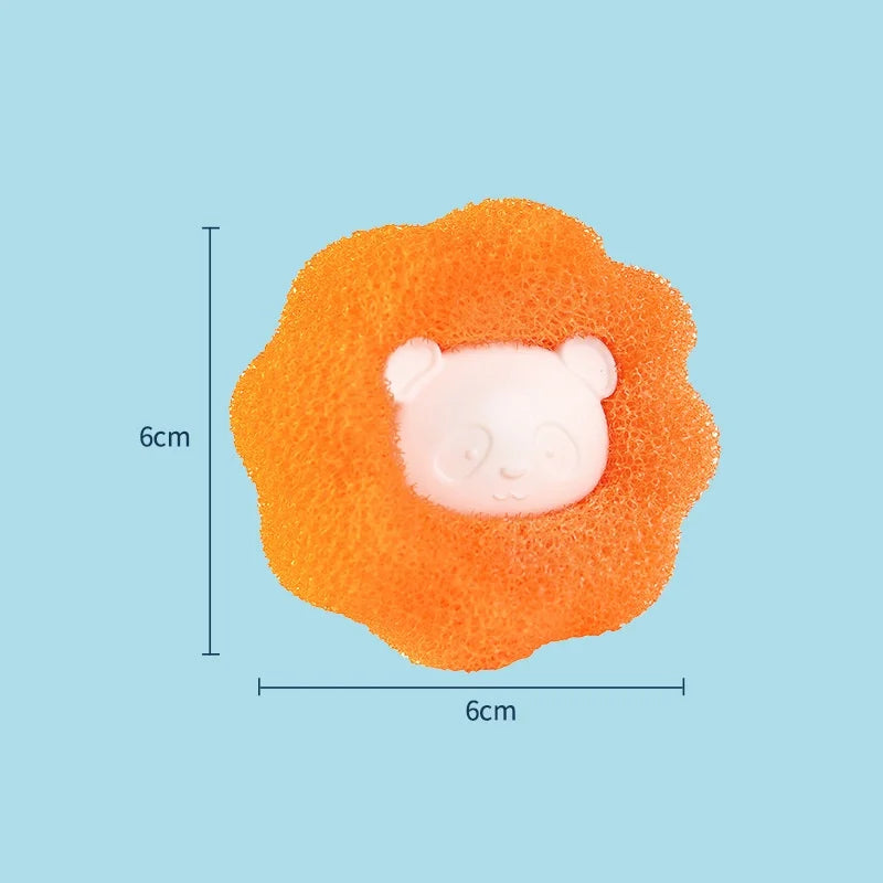 Pet Hair Remover Reusable Ball Wool Sticker Cat Hair Remover Pet Fur Lint Catcher Cleaning Tools Laundry Washing Machine Filter.